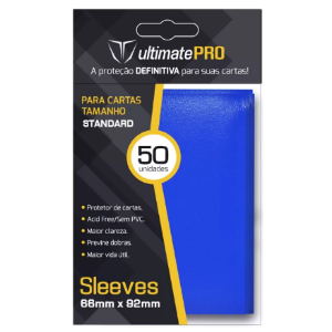 Sleeves Ultimate Pro - Standard - Azul (50 unidades)