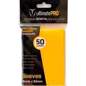 Sleeves Ultimate Pro - Standard - Amarelo (50 unidades)