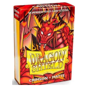 DRAGON SHIELD MINI MATTE - Vermelho Crimson