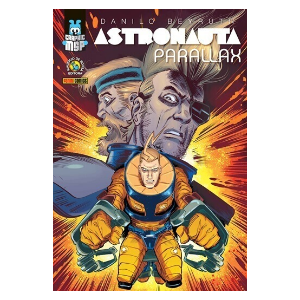 Astronauta: Parallax Capa Cartão