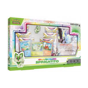Box Pokémon Coleção Paldea Sprigatito