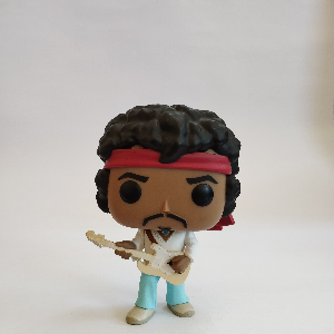 Funko Pop Jimi Hendrix Loose Sem Caixa - Pop Rocks Jimi Hendrix - #54