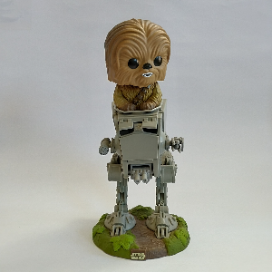 Funko Pop Chewbacca With AT-ST Loose Sem Caixa - Star Wars - #236