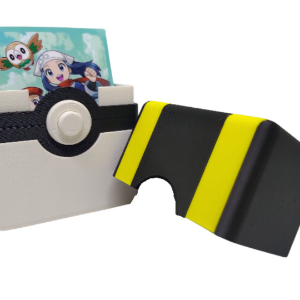 Deck Case Box Porta Caixa Organizadora Sleeve Cards Pokemon Ultra Ball