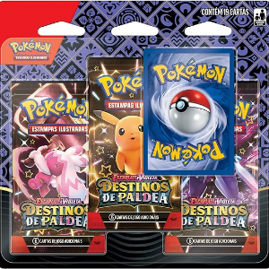  Triplo Pack Maschiff - Pokémon EV 4.5 Destinos de Paldea - Copag