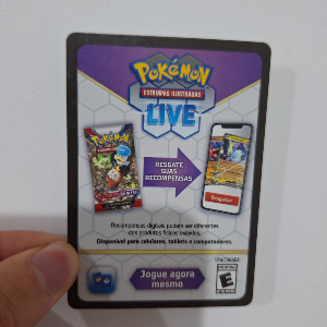 Código Pokémon TCG LIVE EV5.0 FORÇAS TEMPORAIS
