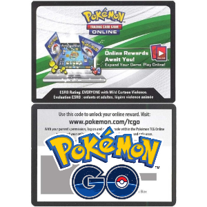Booster digital Pokemon GO (6 cartas)