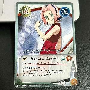 CARTA RARA Sakura Haruno Naruto CCG US 006 NM