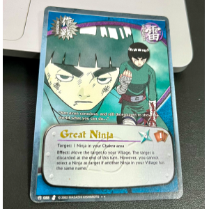 CARTA RARA Great Ninja Naruto CCG 109 SP