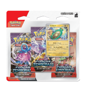 Triple Pack Pokémon TCG Bellibolt Escarlate E Violeta 5 Forças Temporais