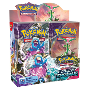 Box Display Pokémon Tcg Escarlate E Violeta 5 Forcas Temporais