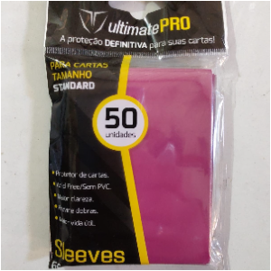 Sleeves - Ultimate Pro - Standard (66x92mm) - 50u - Rosa
