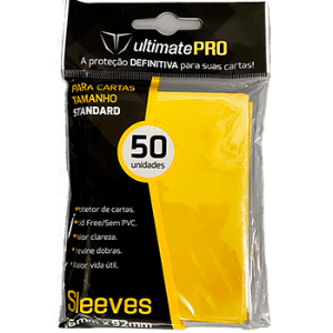Sleeves - Ultimate Pro - Standard (66x92mm) - 50u - Amarela