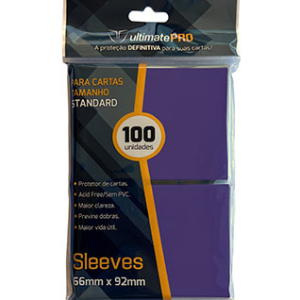 Sleeves - Ultimate Pro - Standard (66x92mm) - 100u - Roxa