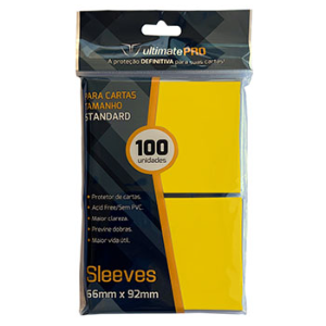 Sleeves - Ultimate Pro - Standard (66x92mm) - 100u - Amarela