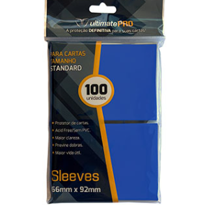 Sleeves - Ultimate Pro - Standard (66x92mm) - 100u - Azul
