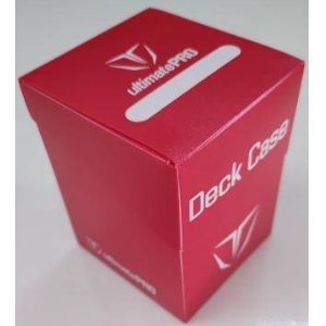 Deck Box - Ultimate Pro - Cor Sólida - Vermelha (+100)