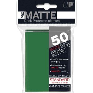 Sleeves - Ultra Pro - Standard (66x91mm) - 50u - Matte - Verde