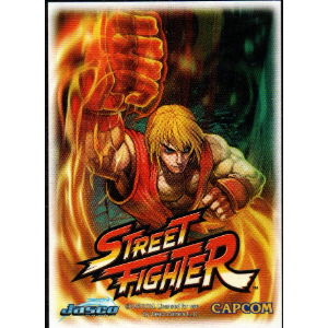 Sleeves - Jasco Games - Standard (67x93mm) - 100u - Street Fighter - Ken