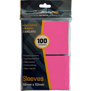 Sleeves - Ultimate Pro - Standard (66x92mm) - 100u - Rosa