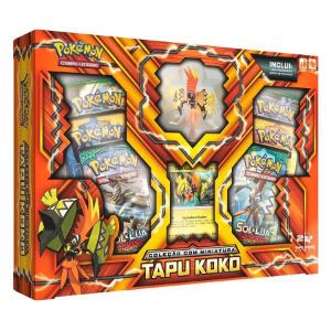 Pokemon Box Coleção com Miniatura Tapu Koko