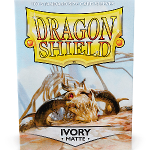 Shields Para Mtg E Pokémon - Dragon Shield - Ivory Matte