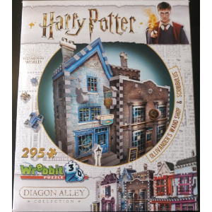 Harry Potter: Puzzle 3D - Loja de Varinhas Olivaras