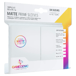 Gamegenic: Matte Prime Sleeves (Branco)