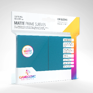 Gamegenic Matte Prime Sleeves Azul (STANDARD)
