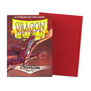 Dragon Shield Standard Matte Crimson
