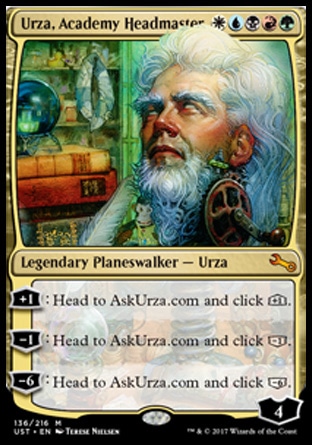 Urza, Academy Headmaster