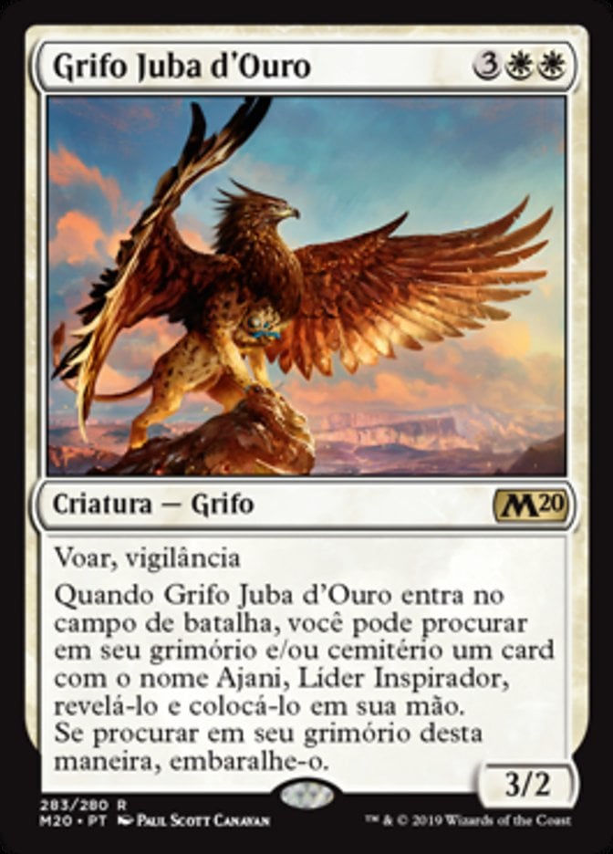 Grifo Juba d'Ouro
