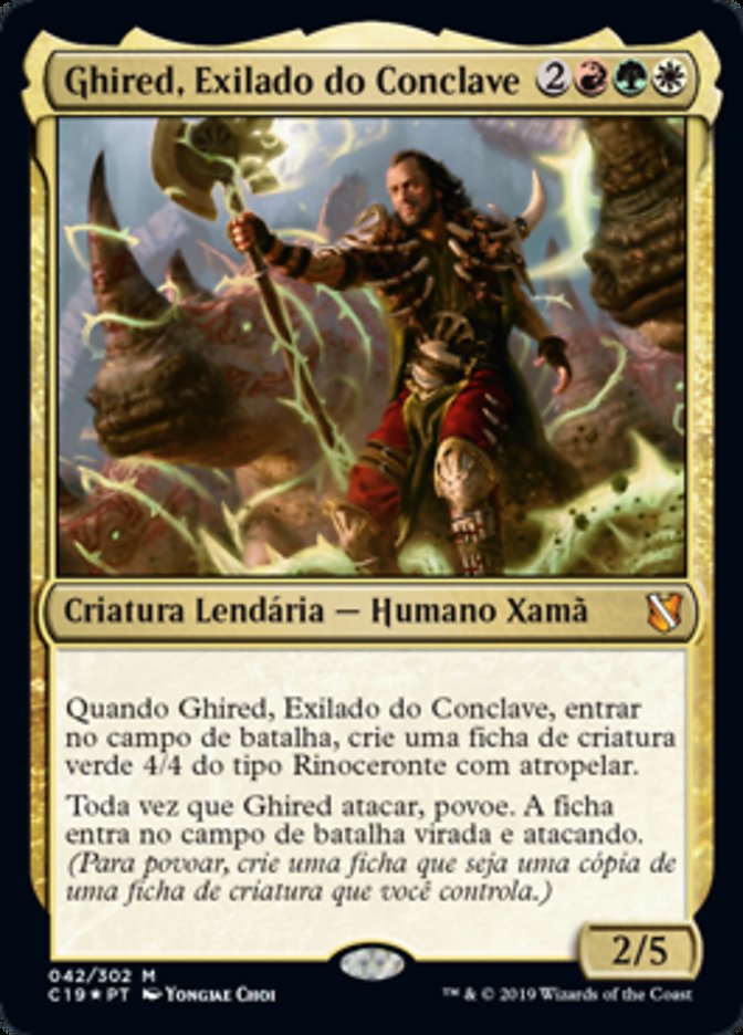 Ghired, Exilado do Conclave