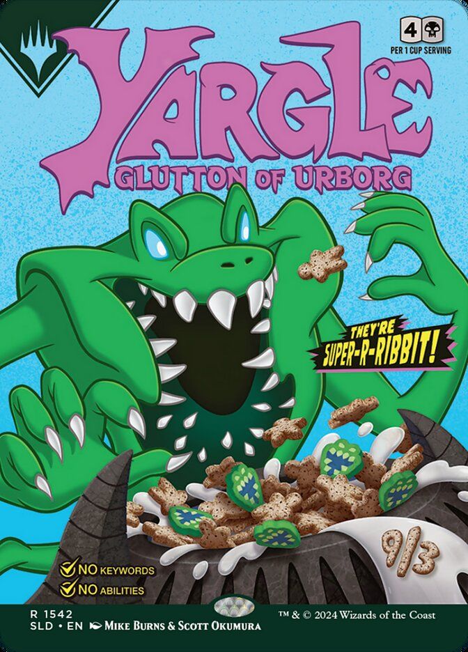Yargle, Glutton of Urborg // Yargle, Glutton of Urborg