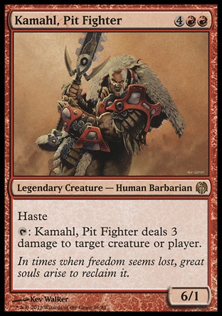 Kamahl, Lutador da Liça