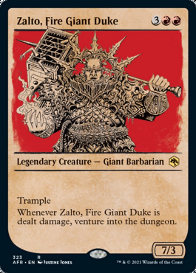 Zalto, Duque Gigante do Fogo