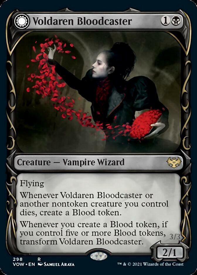 Conjuradora de Sangue Voldaren //  Invocadora de Morcegos-de-sangue