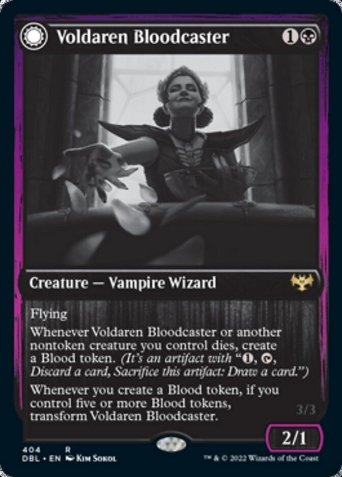 Conjuradora de Sangue Voldaren //  Invocadora de Morcegos-de-sangue