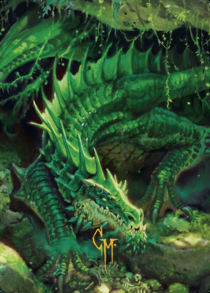 Lurking Green Dragon // Lurking Green Dragon