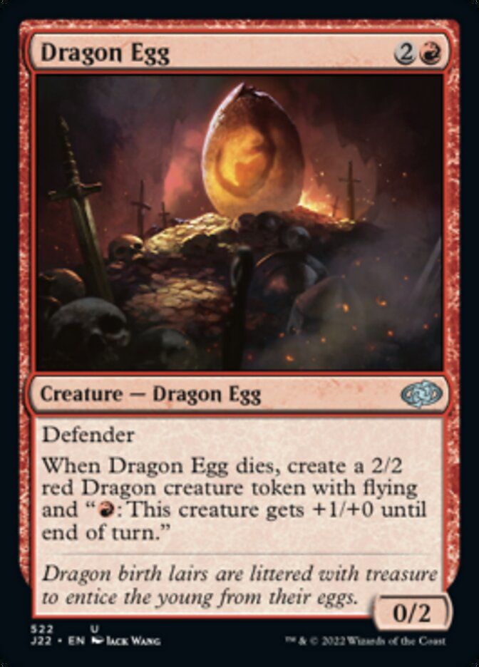 Ovo de Dragão 0/2 / Dragon Egg 0/2