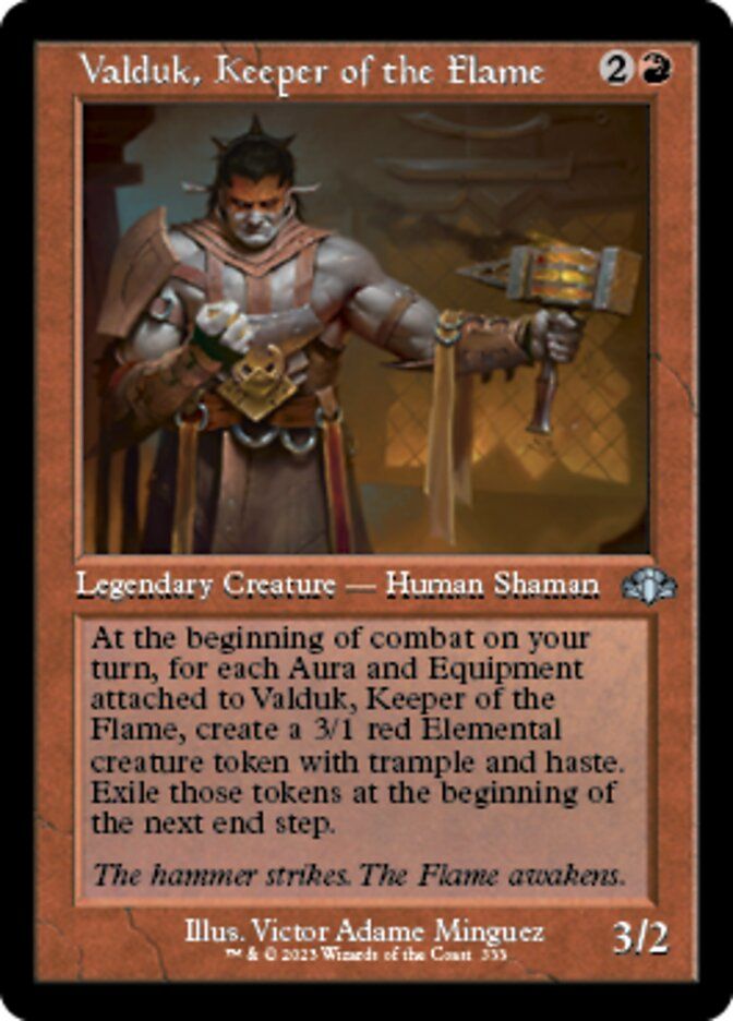 Valduk, Guardião da Chama