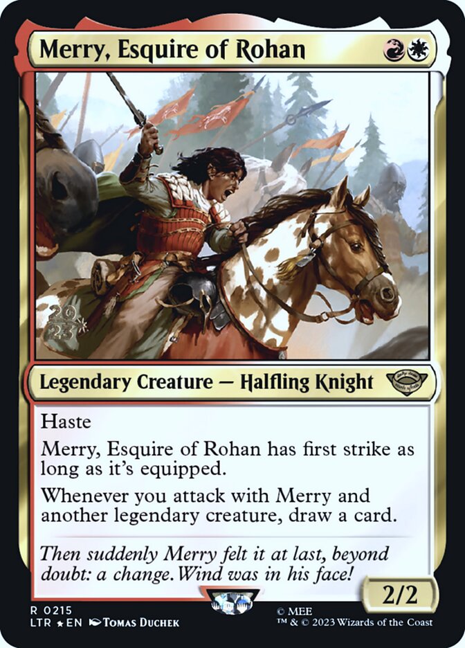 Merry, Escudeiro de Rohan