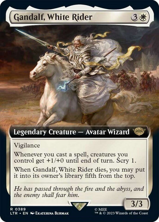 Gandalf, Cavaleiro Branco