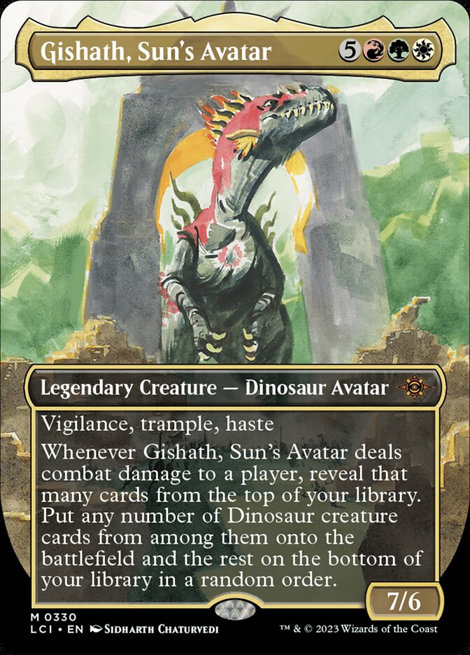 Gishath, Avatar do Sol
