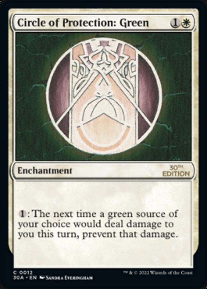 Eternal Witness // Circle of Protection: Green