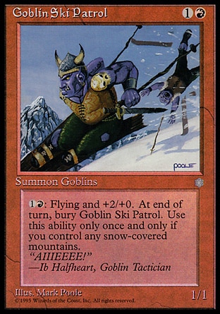 Patrulha de Goblins Esquiadores