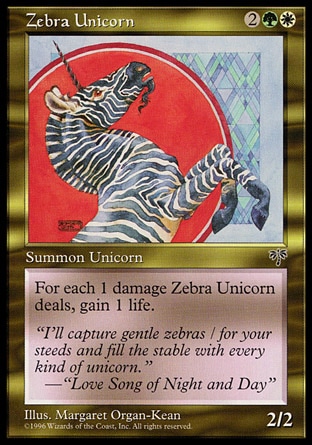 Unicórnio-Zebra