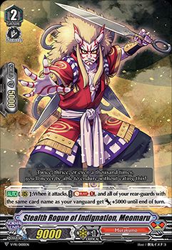 Stealth Rogue of Indignation, Meomaru