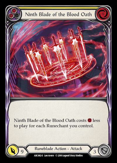 Ninth Blade of the Blood Oath
