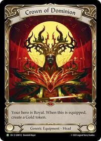 フレッシュアンドブラッド/GEMプロモ/Crown of Dominion Crown of Dominion (Golden) | Flesh & Blood | MYP Cards